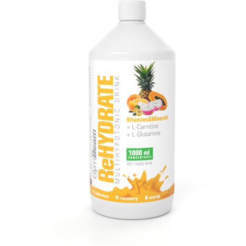 GymBeam hipotonički napitak ReHydrate 1000 ml limun - limeta Slike