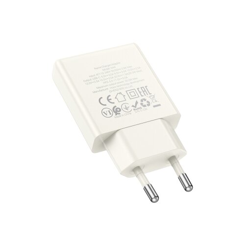Hoco. polnilec adapter N44 Biscuit PD 30W Type C - bel Slike