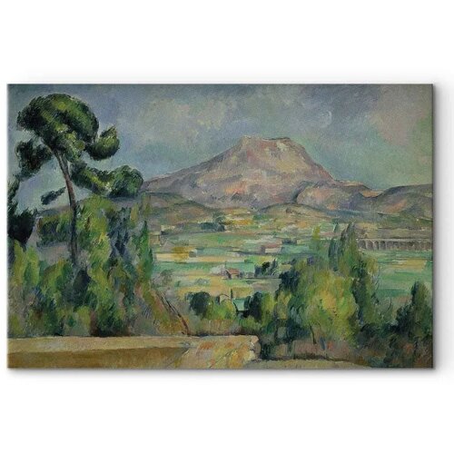  Slika - Paul C&amp;eacute;zanne &amp;ndash; Mount Saint Victoria 90x60 Premium Print Slike