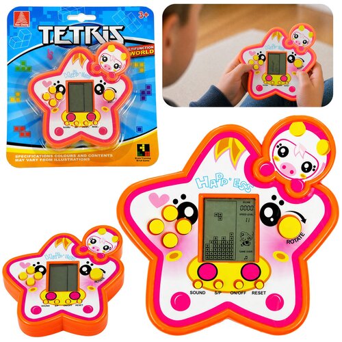  Elektronska igra Tetris Star Rdeča Slike