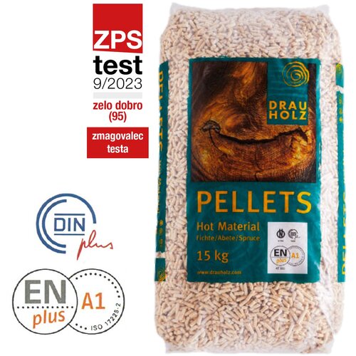  Drauholz (ENplusA1 in DINplus) - Lesni peleti Cene