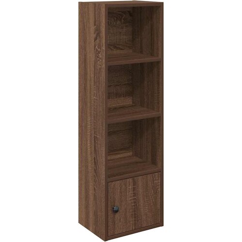 Maison Chic Knjižna omara - Knjižni regal rjavi hrast 31x24x102 cm inženirski les, (21724685) Slike