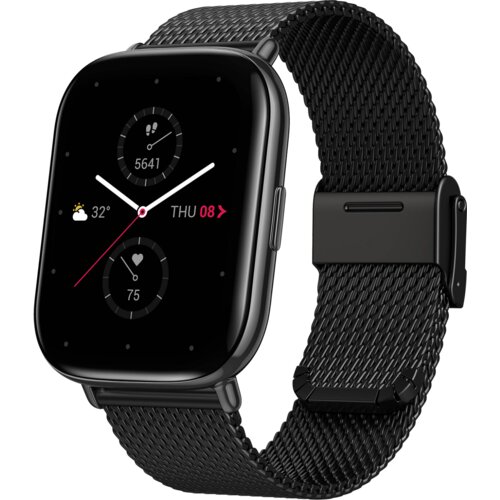 Xiaomi SAT pametni, 1.65" AMOLED, vodootporan 5ATM, BT - Zepp E (square) Metallic Black S.E Cijene