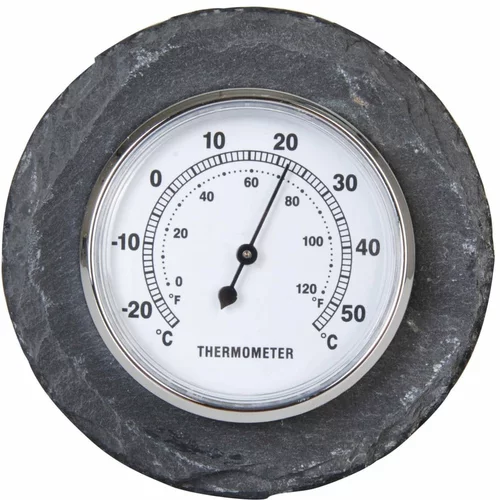Esschert Design Stenski termometer iz skrilavca Esschert Design, Ø 10 cm
