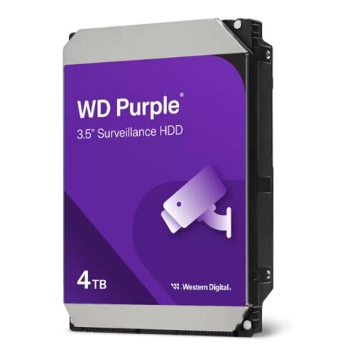Western Digital Purple Surveillance 4TB 3,5" SATA3 128MB 5400rpm trdi disk WD44PURZ Cene