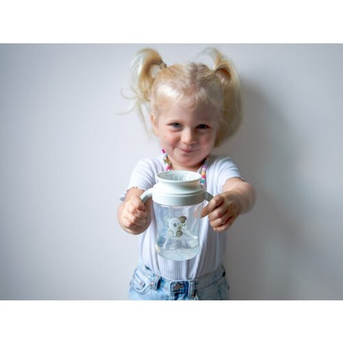 Bo Jungle Drinking Cup 360&amp;deg; &amp;scaron;alica za učenje pijenja 6m+ Cuddly Koala 240 ml Slike
