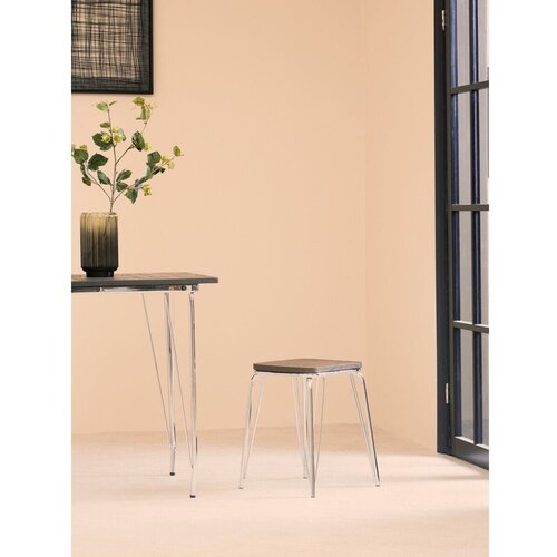 Premier Housewares Jedilna miza iz masivnega bresta &amp;oslash; 80 cm District &amp;ndash; Slike