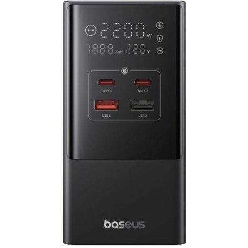 Baseus Stanica za punjenje PowerCombo Tower Digital PowerStrip/3AC+2U+2C/35W/1.5m/crna ( E00023606113-00 ) Cene