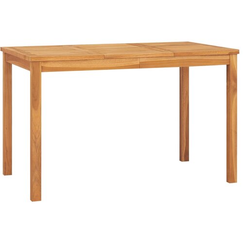 vidaXL Vrtna jedilna miza 120x70x77 cm trdna tikovina Cene
