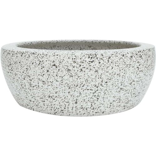  umivaonik sivi okrugli &amp;Phi; 41 x 14 cm keramički Slike
