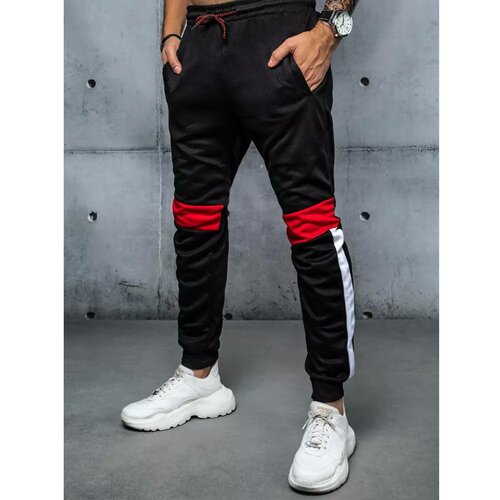 DStreet Men's sweatpants black UX3857 Slike