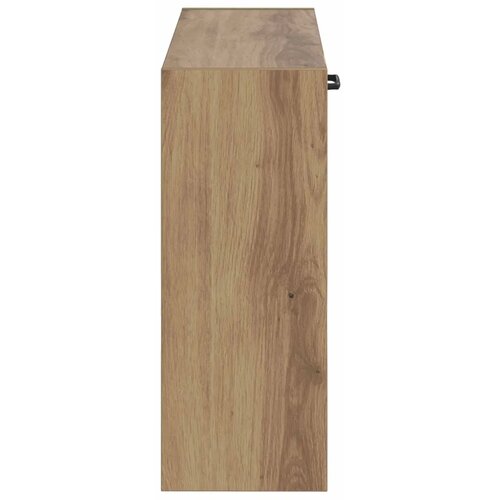  Ormar za cipele na zidu HOORN 71 x 17 x 43 cm Konstruirano drvo - Hrast artisan Slike