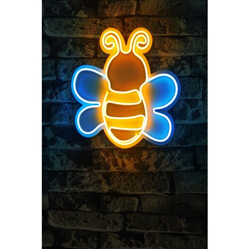 Atelier Del Sofa zidna LED dekoracija Maya The Bee, IP67, 375 cm 12V, 400 lm, Žuta Slike