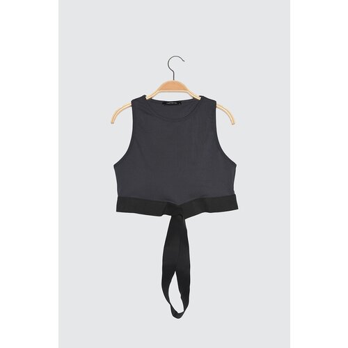 Trendyol Indigo Support Waist Detailed Sports Bra Slike