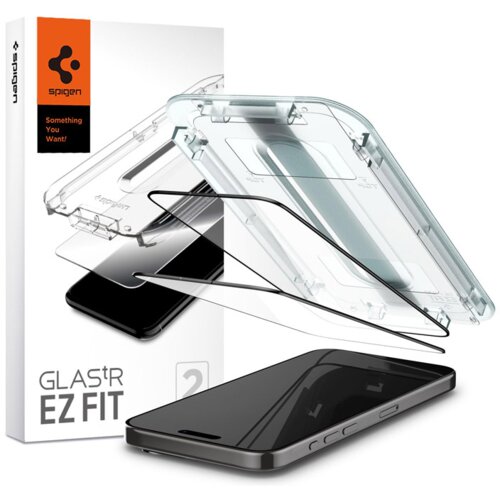 Spigen &ndash; Glas.tR EZ-FIT (2 kom) AGL06873 za iPhone 15 Pro Max Cijene
