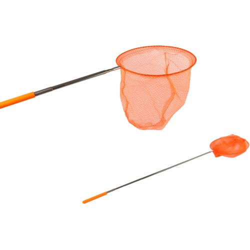  Zložljiva mreža za lovljenje metuljev ali ribic - 85 cm - oranžna Slike
