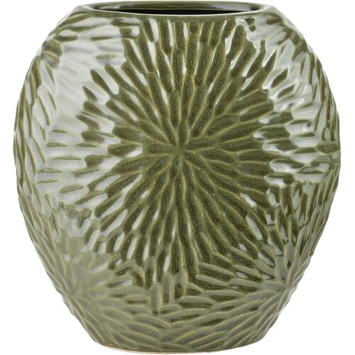 Mondex Vaza keramika Yarine 25x12x26 cm zelena 1 kos, (5000191578) Cene