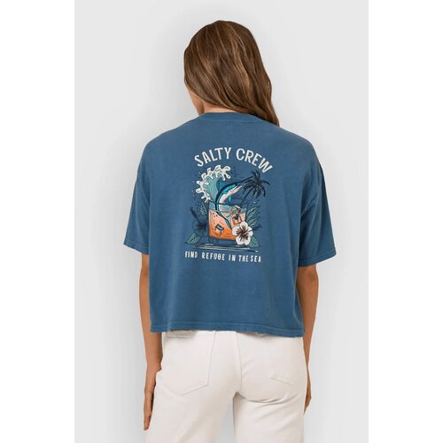 Salty Crew Mai Tai Tails Skimmer T-shirt midnight navy Cene