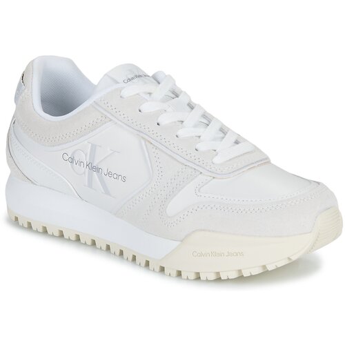 Calvin Klein Jeans TOOTHY RUNNER IRREGULARLINES Bijela Slike