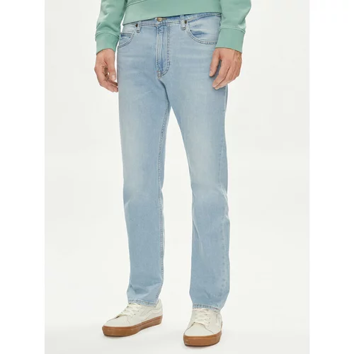 Lee Jeans hlače Rider 112349881 Modra Slim Fit