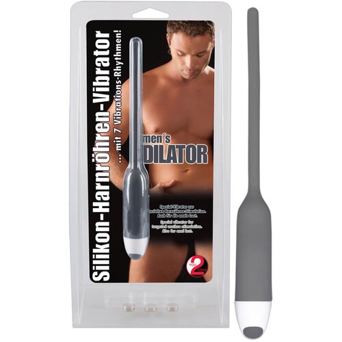 Igrače You2Toys - DILATOR - silikonski uretralni vibrator - sivi (6mm) Slike