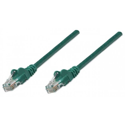 Intellinet prespojni kabl, Cat6 compatible, UUTP,5m,zeleni 29661 Cene