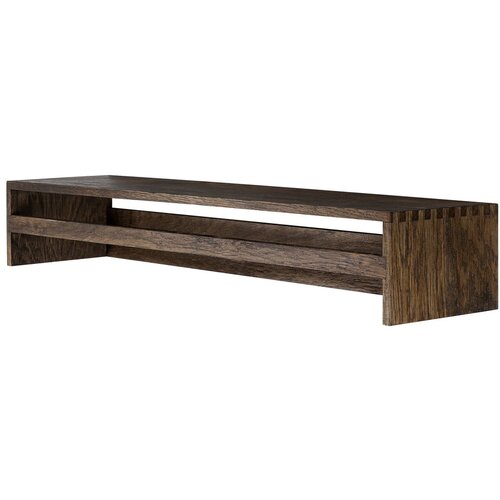 Mette Ditmer Denmark Smeđa zidna vje&amp;scaron;alica od punog hrasta s policom 60 cm Showcase &amp;ndash; Slike