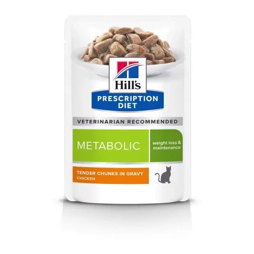 Hill’s Prescription Diet cat veterinarska dijeta Metabolic 12x85g Cene