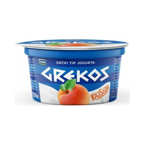 Mlekara Subotica Grekos grčki tip jogurta sa kajsijom 150g čaša Cene