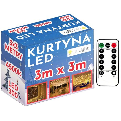 Tutumi LED Zavjesa sa 300 Dioda 3x3m Slike