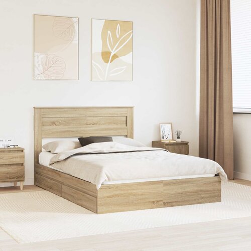  s od storage Sonoma hrast 140 x 200 cm Konstruirano drvo Cene