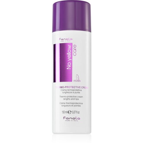 Fanola no yellow care thermo-protective cream za&amp;scaron;tita kose od topline za plavu kosu 150 ml Slike
