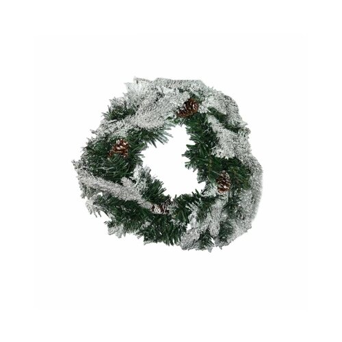  božićni vijenac za vrata, snijeg, 30 cm Cene