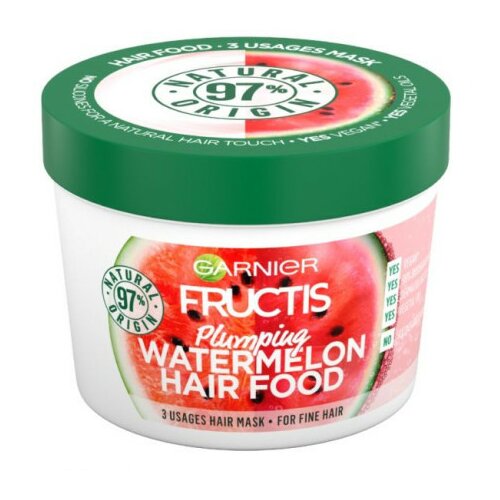 Garnier fructis hair food lubenica maska za kosu 390ml ( 1003018308 ) Slike