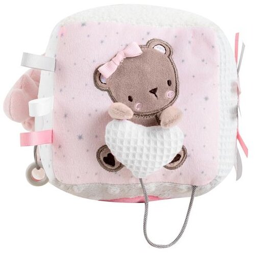 Kikka Boo Igračka pli&amp;scaron;ana kocka Dream Big Pink Slike