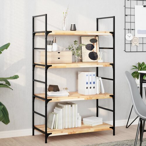  Plutajuće police 4 kom 100x40x4 cm Neobrađeno puno drvo akacije Cene