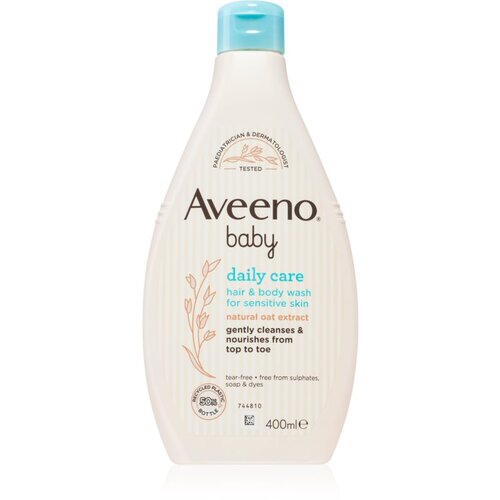 Aveeno Baby Hair&Body Wash otroški šampon za lase in telo 400 ml Cene