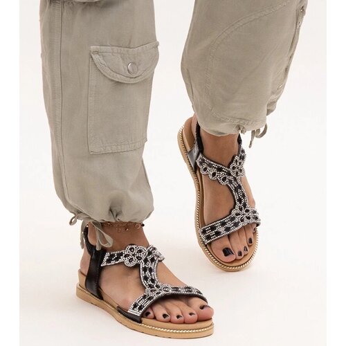 D/CEO Black sandals on a block heel Millo Cene