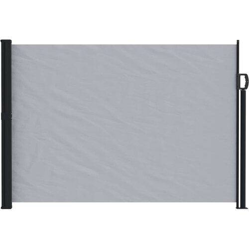 vidaXL Zložljivo stransko senčilo Siva 300 x 170 cm Poliester, (5000221750) Cene
