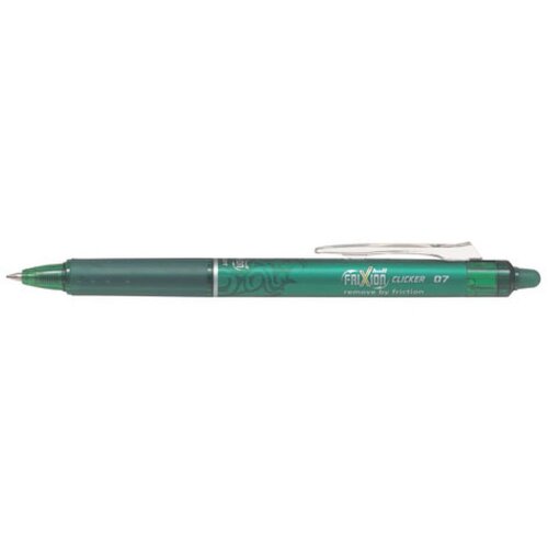 Pilot Pisaljka s gelom Frixion Clicker 07, Zelena Cijene