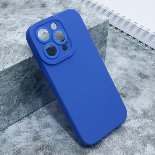Ms maska silikon pro camera za iphone 14 pro (6.1) tamno plava Slike