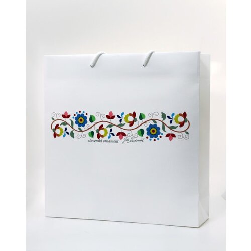 Karlovšek velika darilna vrečka slovenski ornament Cene
