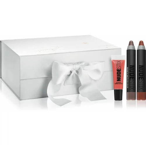 Nudestix Lip Glace Christmas Gift Set božični darilni set za ženske