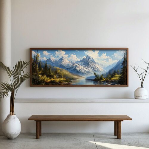 WALLXPERT FAH116-150 Multicolor Decorative Framed MDF Painting Cene