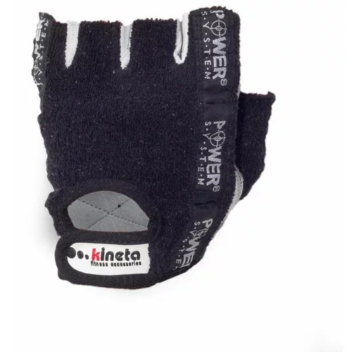Kineta Fitness rukavice system Crne