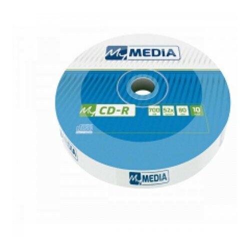 Mymedia CD-R 52X 10PAK WRAP 700MB 69204 ( 74MM10/Z ) Slike