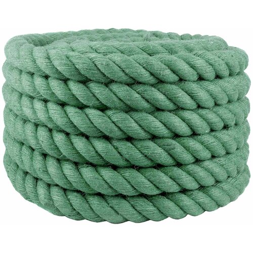  Uže od jute 36 mm Zelena 100% Juta Tossa Slike