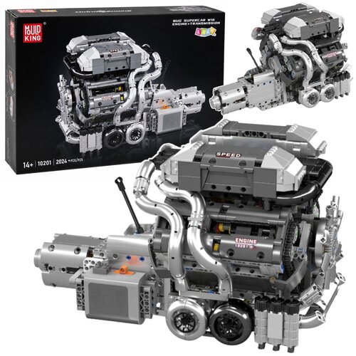 Kockice za slaganje motora V8 Gearbox sa 2024 elementa Cene