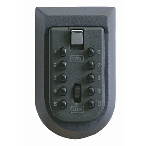 x škatla za ključe keykeeper (70 x 38 25 mm, črna)