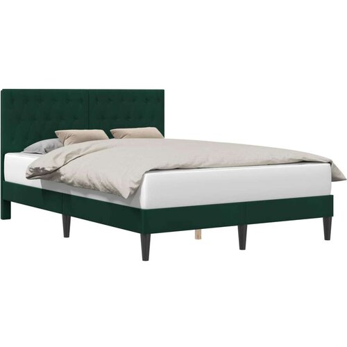  Okvir za krevet Tamnozelena 140 x 190 cm Bar&amp;scaron;un - Tamnozelena 140 x 190 cm Slike